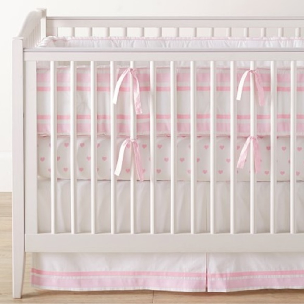 Pottery Barn kids Harper bumpers